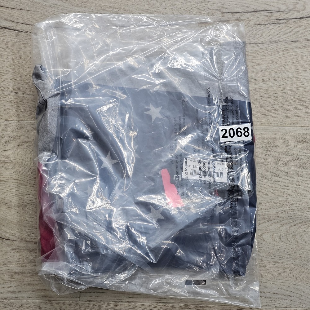 Travis Mathew Board Shorts Mens 33 USA  American Flag Pockets Colorblock Pocket - Picture 10 of 10